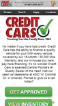 Mobile Screenshot of creditcars.com